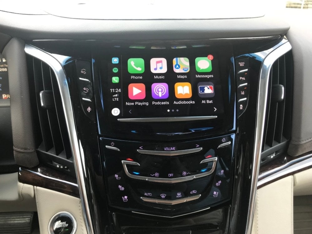 2015 Cadillac Escalade Cue® Apple CarPlay and Android Auto Upgrade