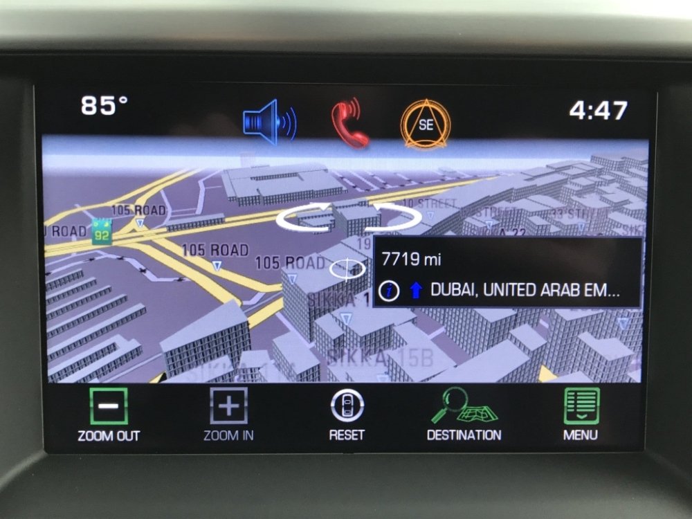 GM Middle East MAM IO6 GPS Navigation Radio Upgrade