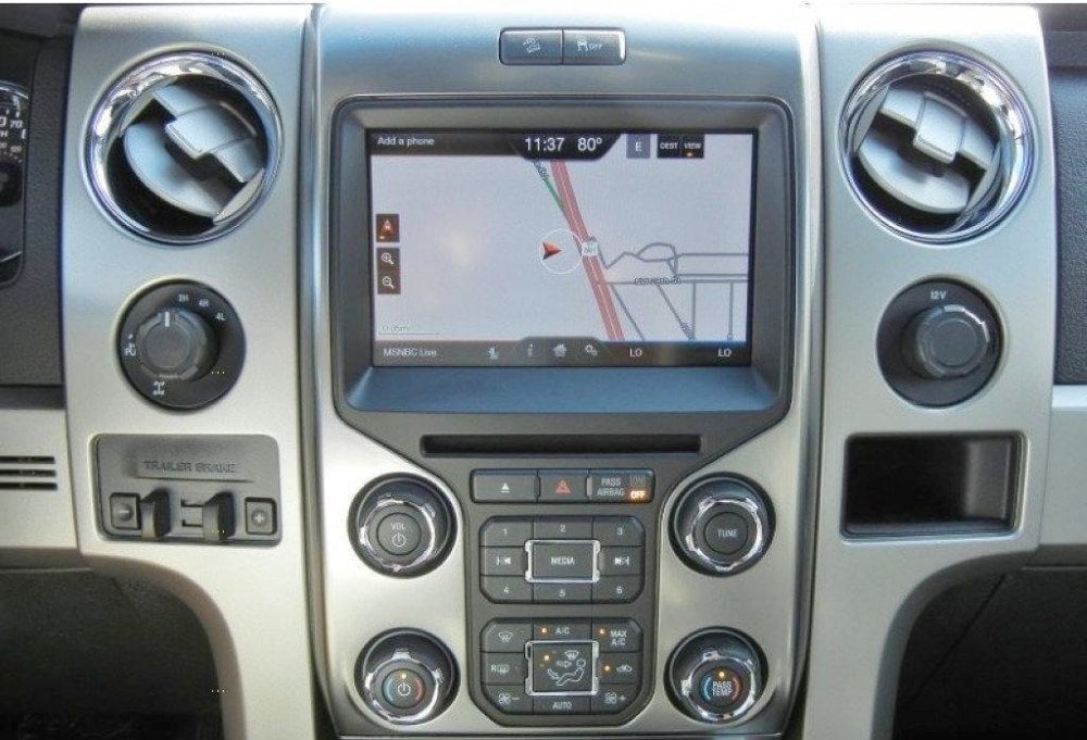 2013-2014 Ford F-150 MyFord Touch Sync 2 GPS Navigation Upgrade