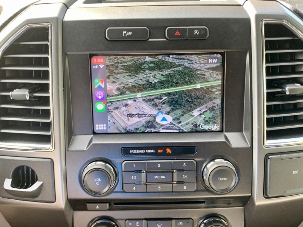 2017-2018 Ford F-250 F-350 SuperDuty 4" to 8" Sync 3 Touchscreen Upgrade