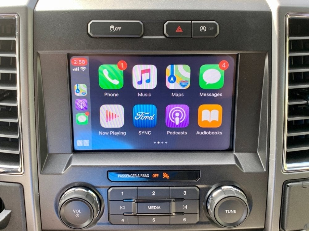 2017-2018 Ford F-250 F-350 SuperDuty 4" to 8" Sync 3 Touchscreen Upgrade