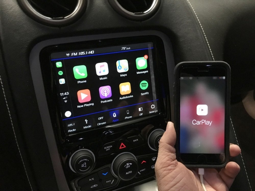 2013-2017 Dodge SRT Viper 8.4 4C NAV UAQ Retrofit Kit with Apple CarPlay &amp;amp; Android Auto