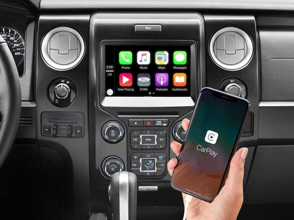 2013-2014 Ford F-150 4" to 8" Sync 3 Touchscreen Upgrade