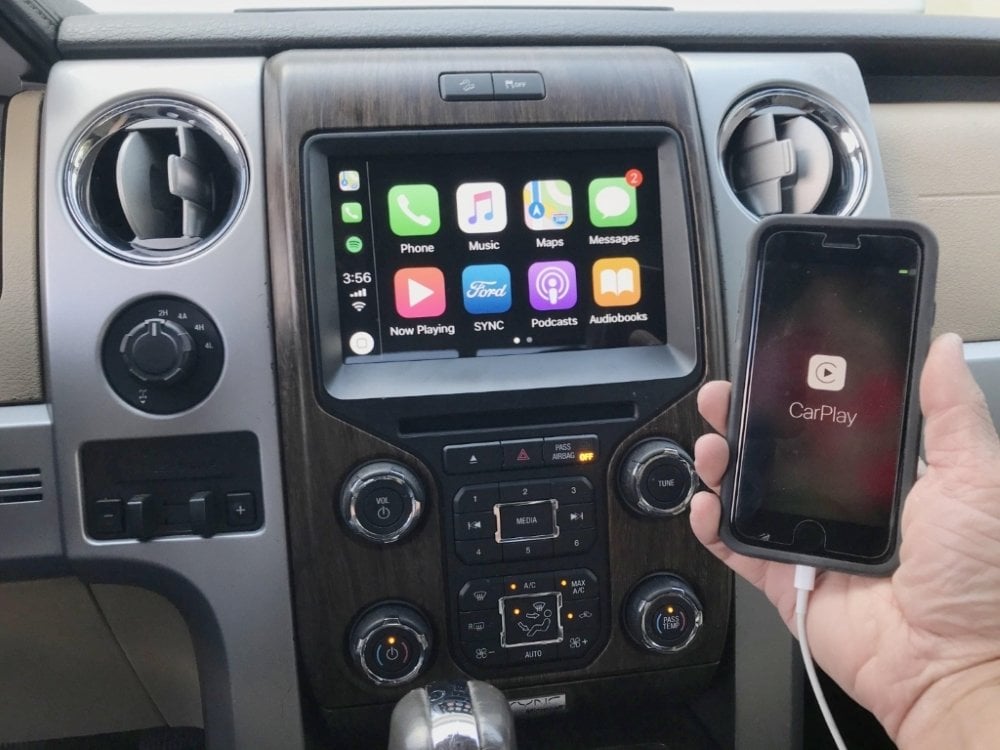 2013-2014 Ford F-150 4" to 8" Sync 3 Touchscreen Upgrade