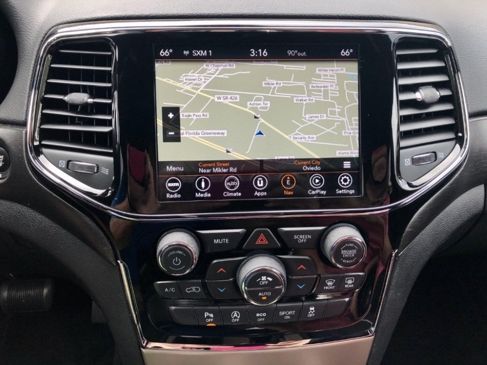 2016-2022 Jeep Grand Cherokee WK Uconnect 4™ UAV 4C NAV 8.4" Display with Apple CarPlay™ I Android Auto™