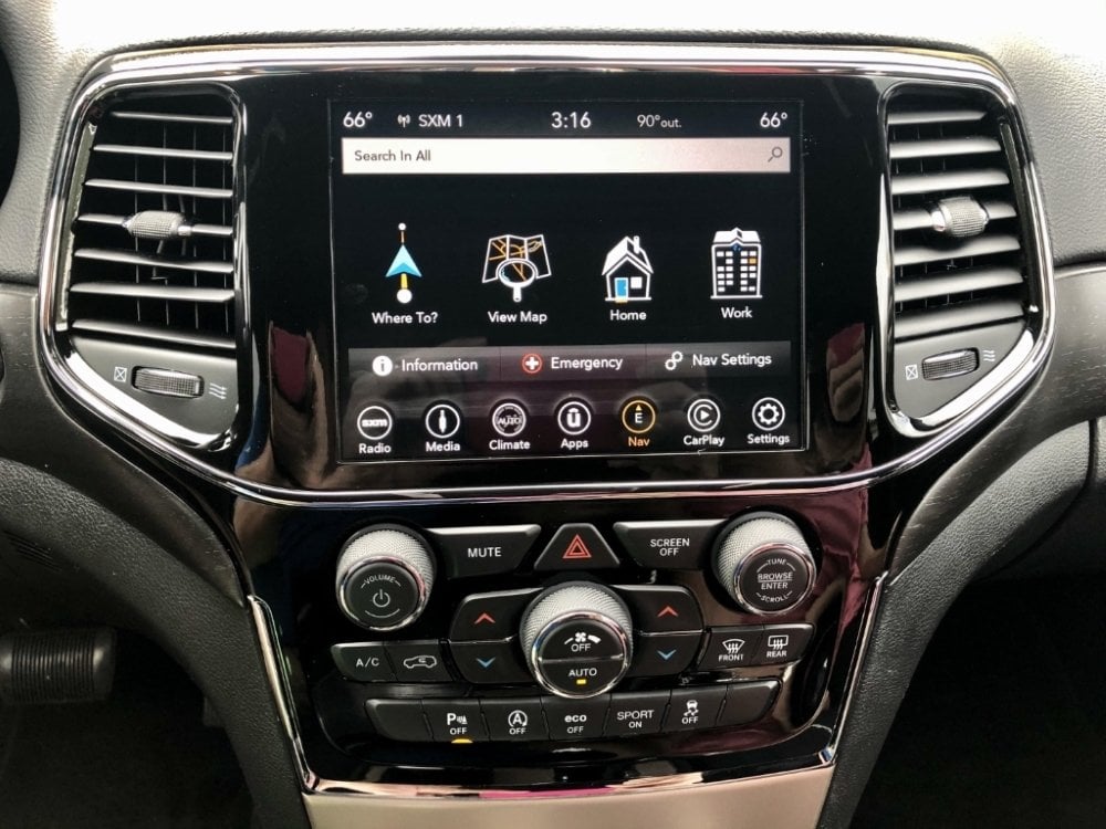 2016-2022 Jeep Grand Cherokee WK Uconnect 4™ UAV 4C NAV 8.4" Display with Apple CarPlay™ I Android Auto™