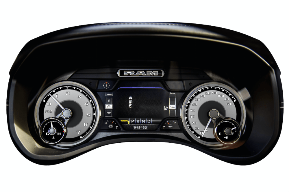 2019-2024 Ram 1500 2500 3500 HD Truck Speedometer EVIC Instrument Panel Cluster
