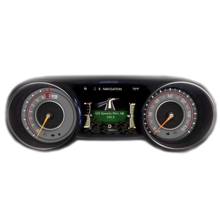 2018-2027 Jeep Wrangler JL Speedometer EVIC Instrument Panel Cluster