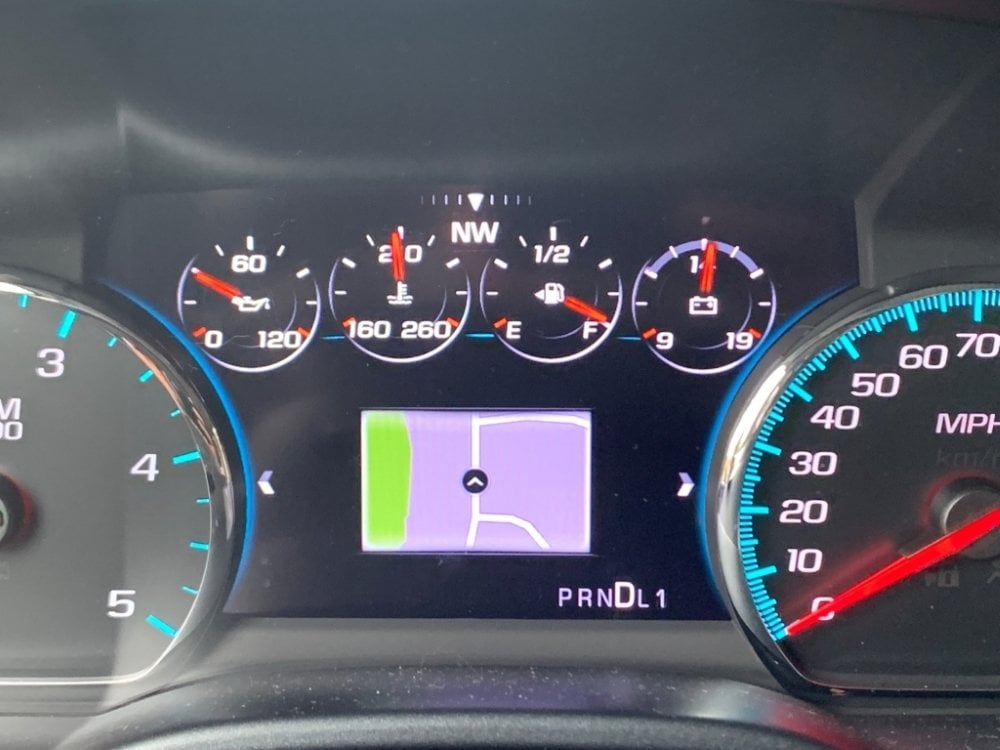 2016-2018 GM Silverado or Sierra Truck Speedometer EVIC Instrument Panel UHS Cluster