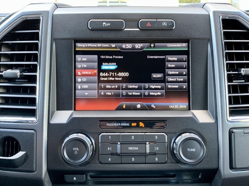 2015-2017 Ford F-150 CD Player SiriusXM Satellite HD Radio Upgrade Kit