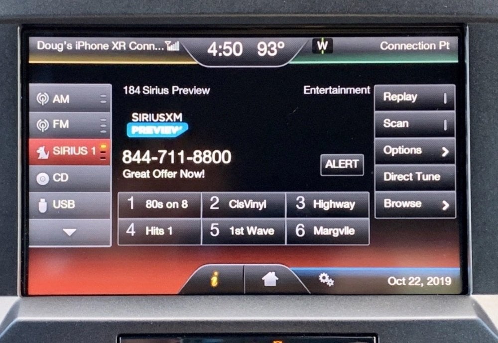 2013-2014 Ford F-150 CD Player SiriusXM Satellite HD Radio Upgrade Kit