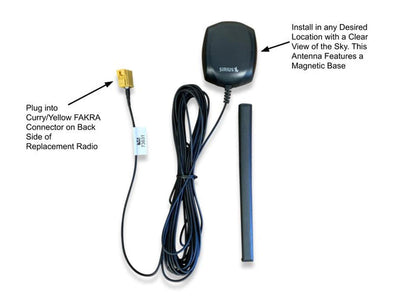 2015-2018 Ford Mustang CD Player SiriusXM Satellite HD Radio Upgrade Kit
