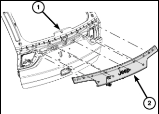 2014-2017 Jeep Grand Cherokee WK Mopar Factory Backup Rear Camera Kit