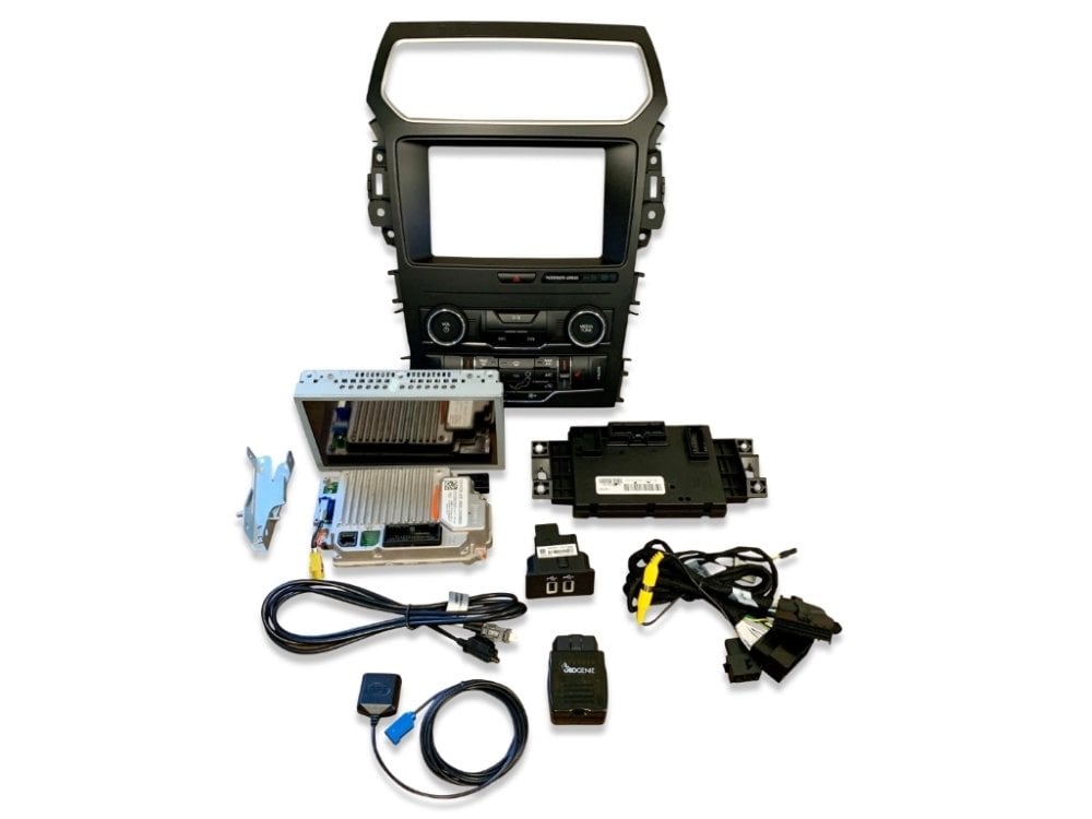 2011-2019 Ford Explorer 4″ to 8″ Sync 3 Touchscreen Upgrade Apple CarPlay Android Auto