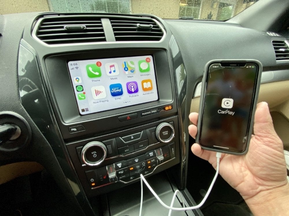 2011-2019 Ford Explorer Sync 3™ 4" to 8" Touchscreen Display with Apple CarPlay™ I Android Auto™