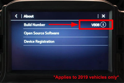 2019-2022 Chevrolet & GMC MyLink® IOU GPS Navigation Upgrade