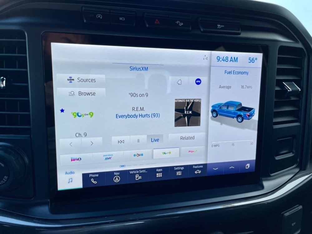 Ford F-150 8″ to 12″ Sync 4