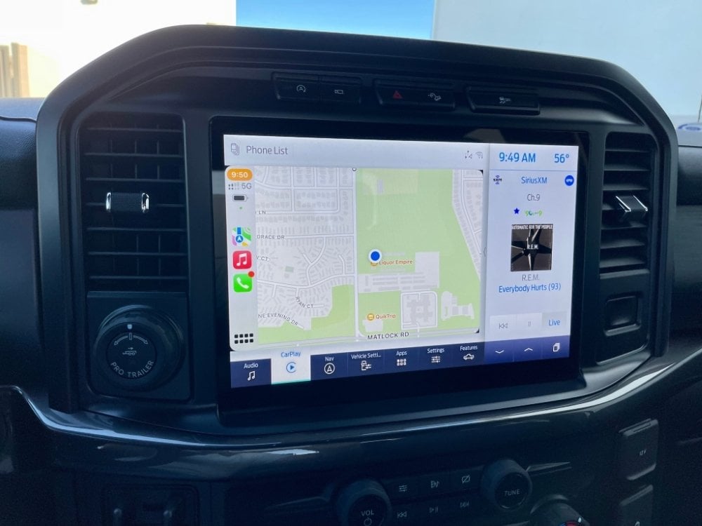 Ford F-150 8″ to 12″ Sync 4 Apple CarPlay Android Auto