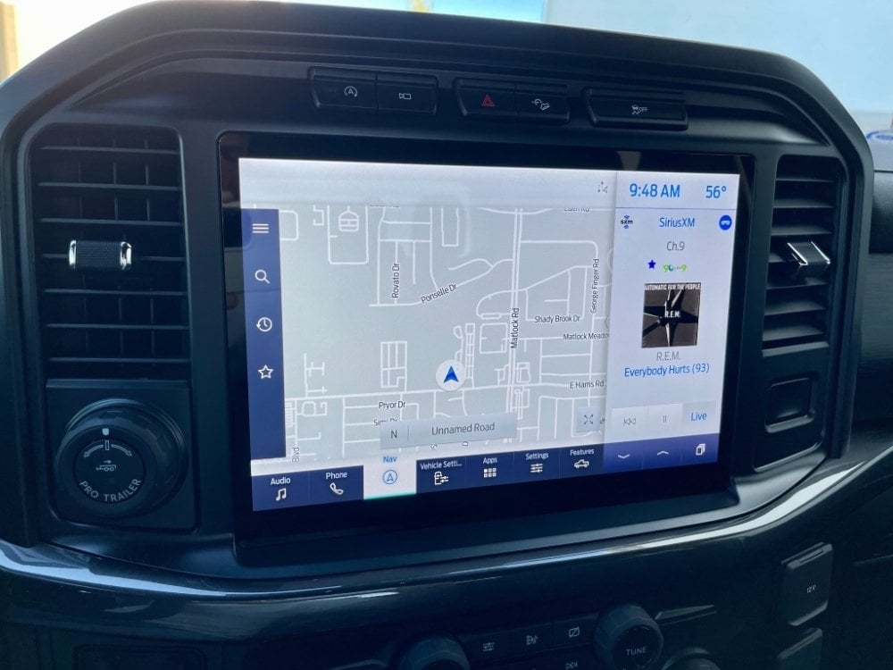 Ford F-150 8″ to 12″ Sync 4 maps