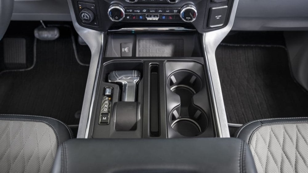 Ford F-150 Stowable Shifter Floor Console Shifter