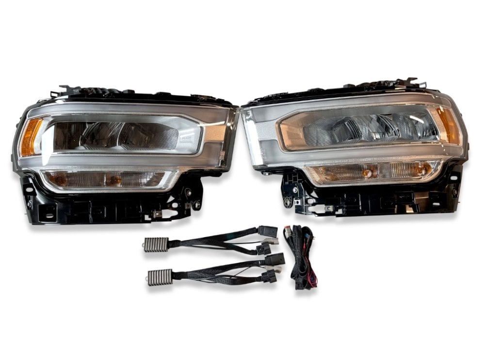 2019-2024 Ram Heavy Duty Truck OEM Factory LED Headlight Upgrade Kit