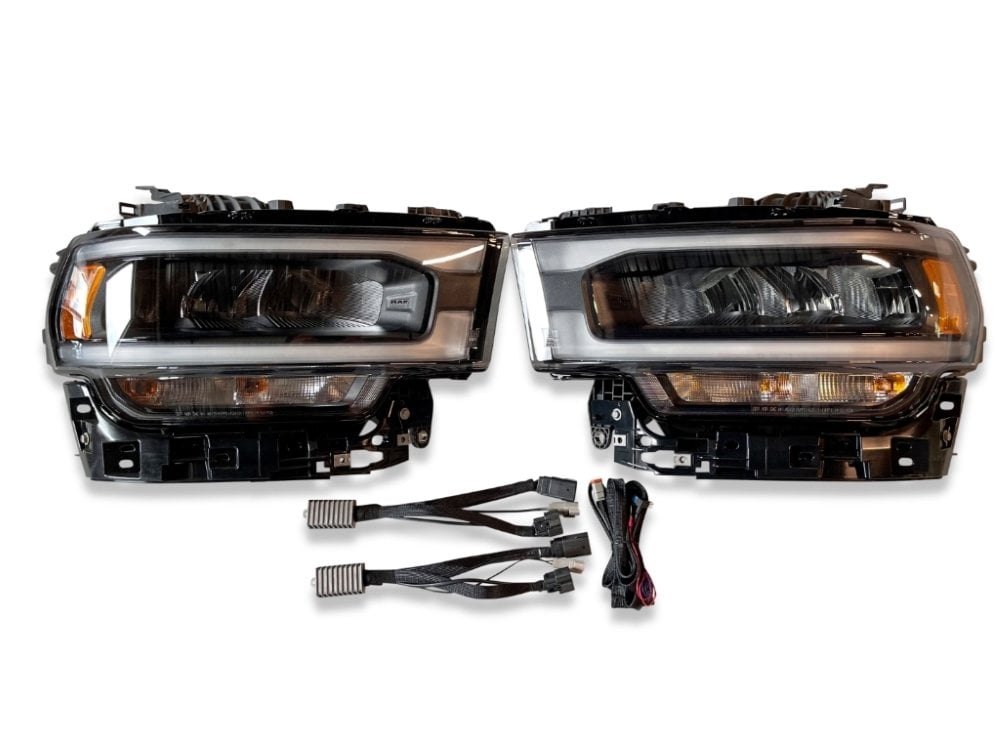 2019-2024 Ram Heavy Duty Truck OEM Factory LED Headlight Upgrade Kit