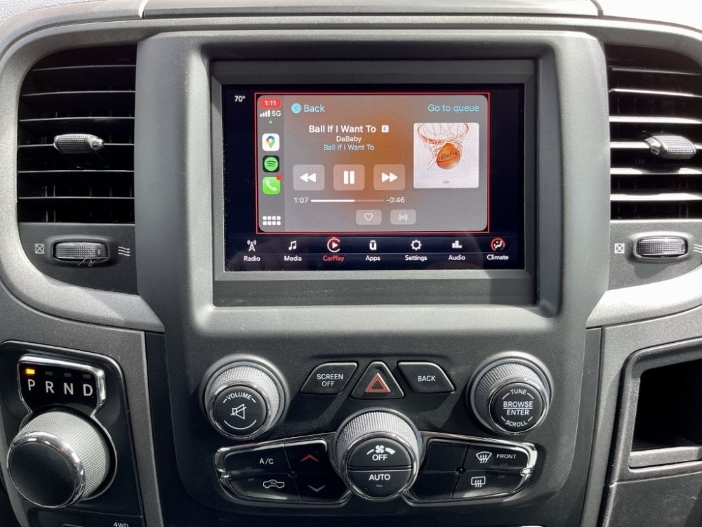 2013-2018 Ram 2500HD 3500HD UConnect 4™ UAG 7" Display Retrofit with Apple CarPlay™ I Android Auto™