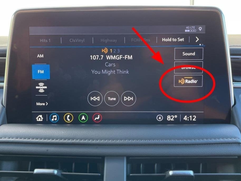 2021 GMC Yukon IntelliLink® IOU GPS Navigation HD Radio Upgrade w/ Wireless Apple CarPlay &amp; Android Auto
