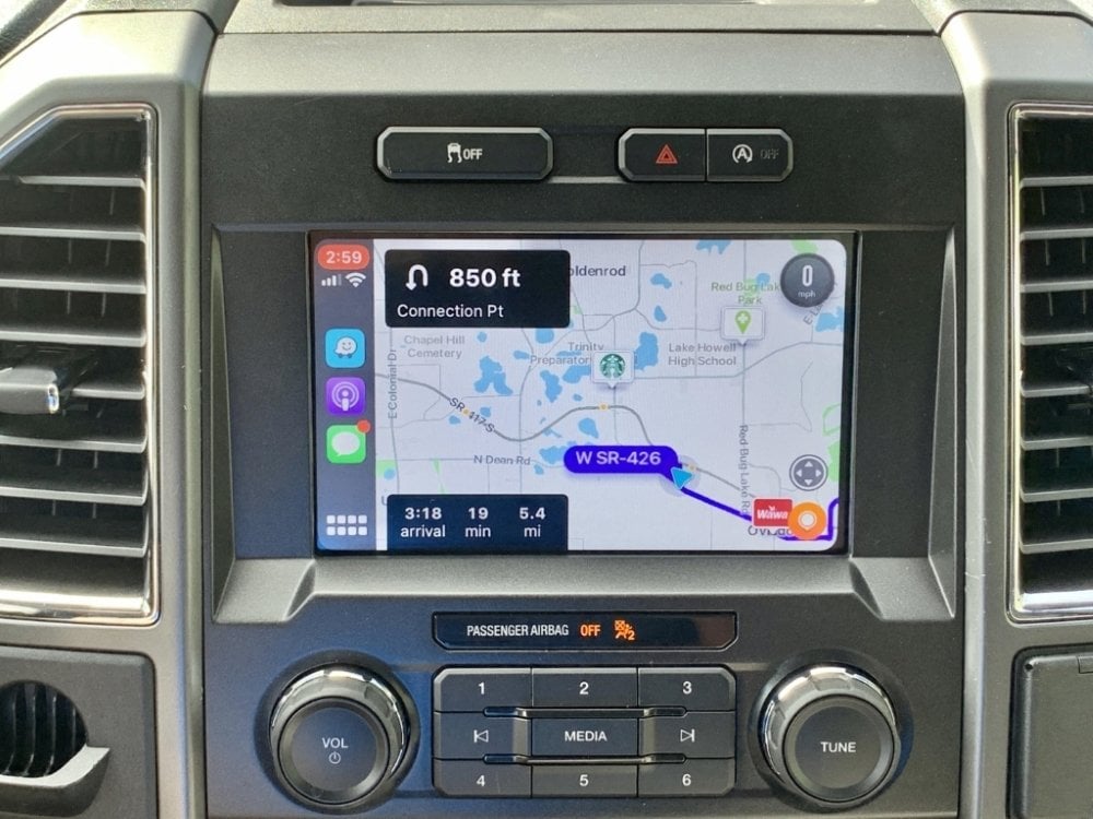 2020-2022 Ford F-250 F-350 SuperDuty Sync 3™ 4" to 8" Touchscreen Display with Apple CarPlay™ I Android Auto™