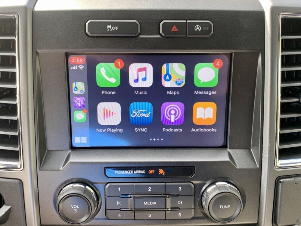 2020-2022 Ford F-250 F-350 SuperDuty Sync 3™ 4" to 8" Touchscreen Display with Apple CarPlay™ I Android Auto™