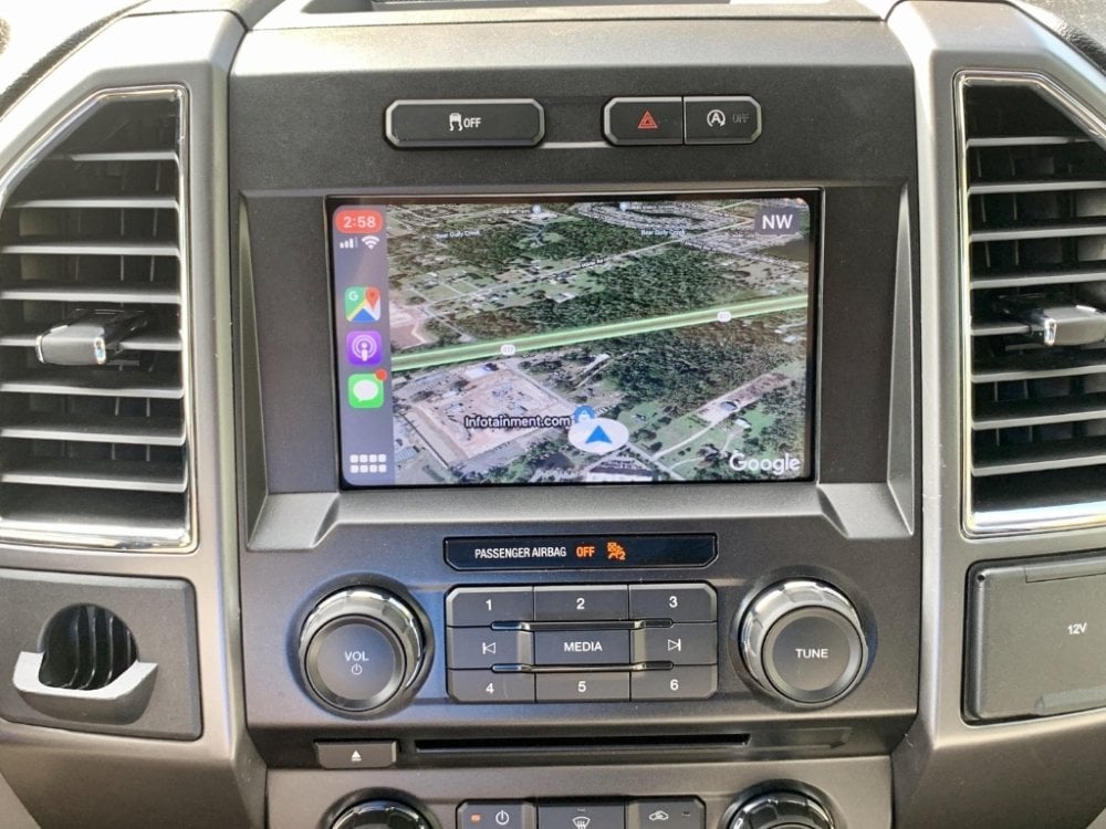 2020-2022 Ford F-250 F-350 SuperDuty Sync 3™ 4" to 8" Touchscreen Display with Apple CarPlay™ I Android Auto™