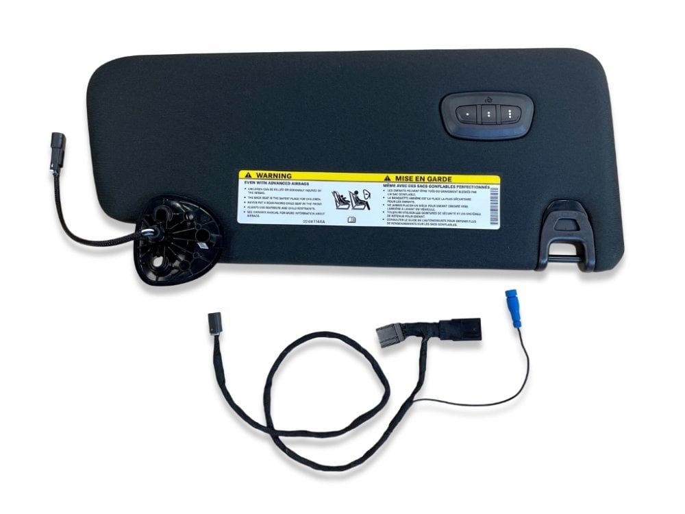 2019-2024 Ram 1500 &amp; Heavy Duty Factory OEM Driver SunVisor with Homelink®