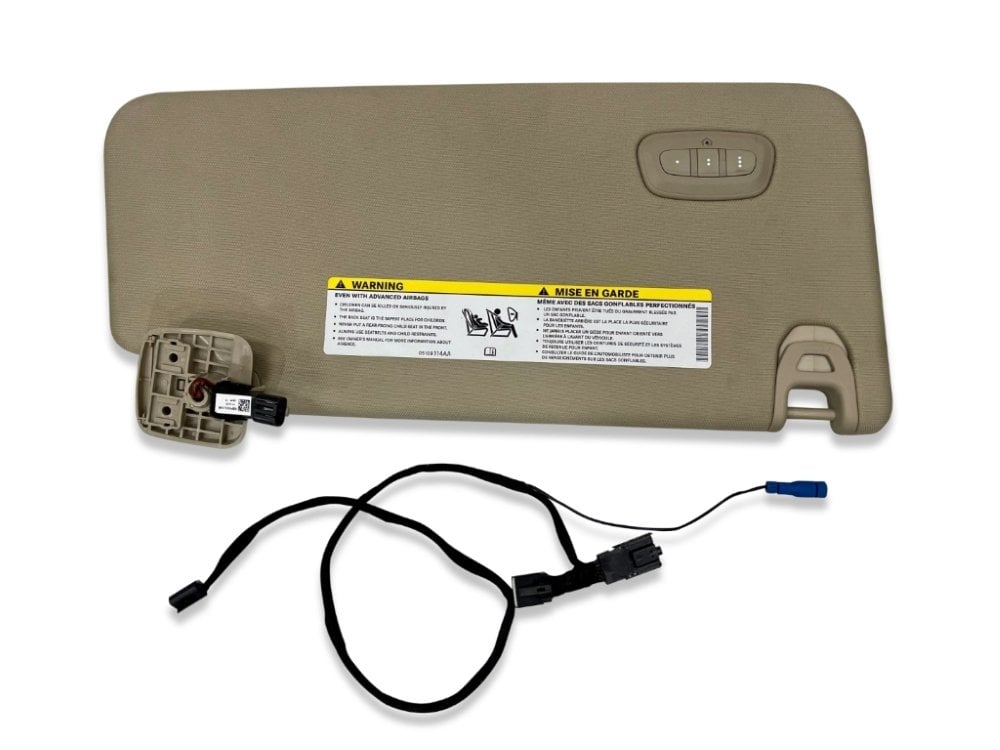 2019-2024 Ram 1500 &amp; Heavy Duty Factory OEM Driver SunVisor with Homelink®