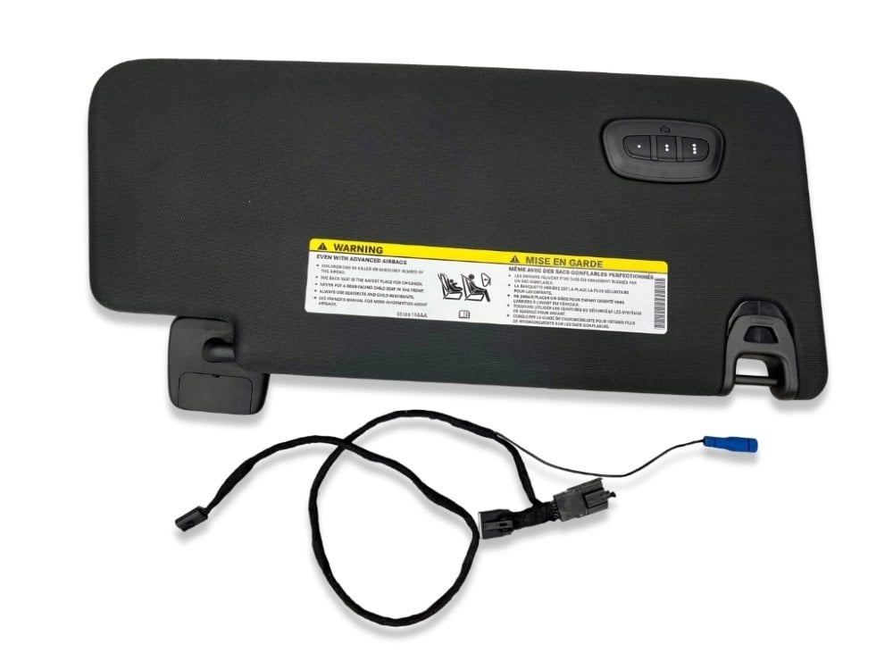 2019-2024 Ram 1500 &amp; Heavy Duty Factory OEM Driver SunVisor with Homelink®
