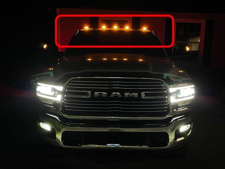 2019-2024 Ram Heavy Duty Truck Factory OEM LED Cab Clearance Lights