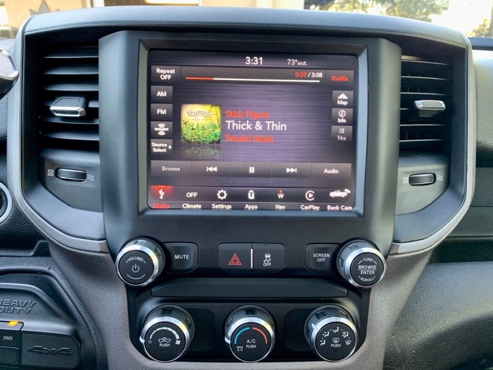 2019-2021 Ram 1500 and Heavy Duty Factory OEM CD Player Upgrade