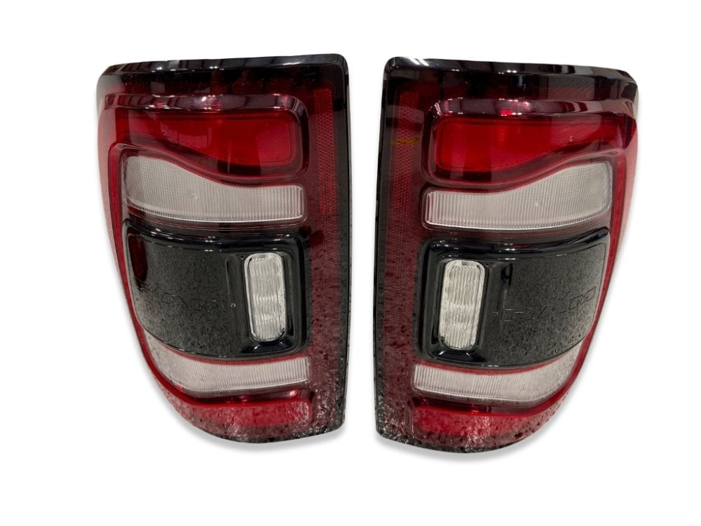 2019-2023 Ram 1500 and Heavy Duty Truck Factory OEM Rear LED TailLight Upgrade - black no harnesses