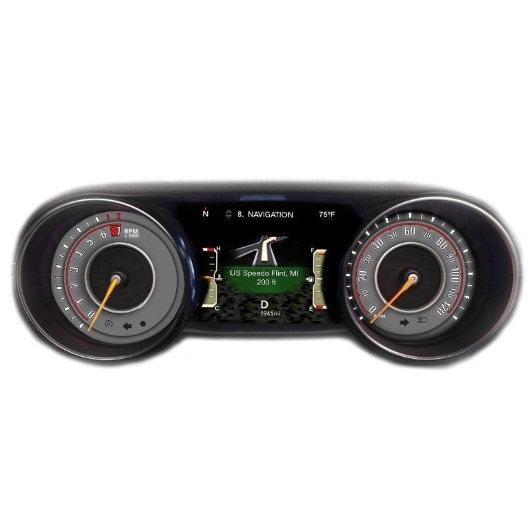 Jeep Cluster Charcoal