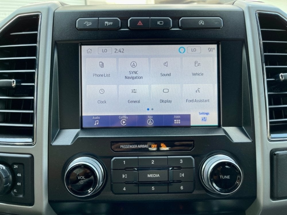 2019-2020 Ford F-150 Sync 3 to Sync 4 with Wireless Apple CarPlay™ and Android Auto™ Upgrade