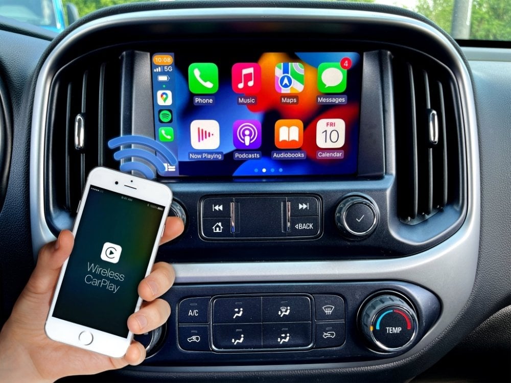 2019-2022 Colorado and Canyon IOR to IOU GPS Navigation Wireless CarPlay and Android Auto Upgrade