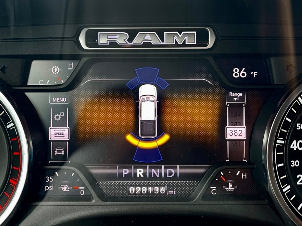 2019-2024 Ram 1500; Heavy Duty Factory OEM Park Assist Rear Park Assist