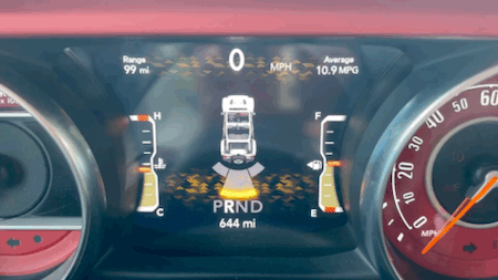 2018-2026 Jeep Wrangler JL Factory OEM ParkSense Rear Park Assist