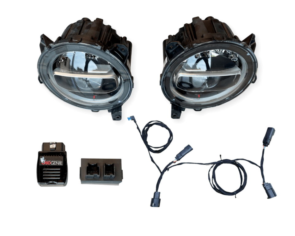 2018-2023 Jeep Wrangler JL and Gladiator JT OEM Factory HALO LED Headlight Upgrade Kit
