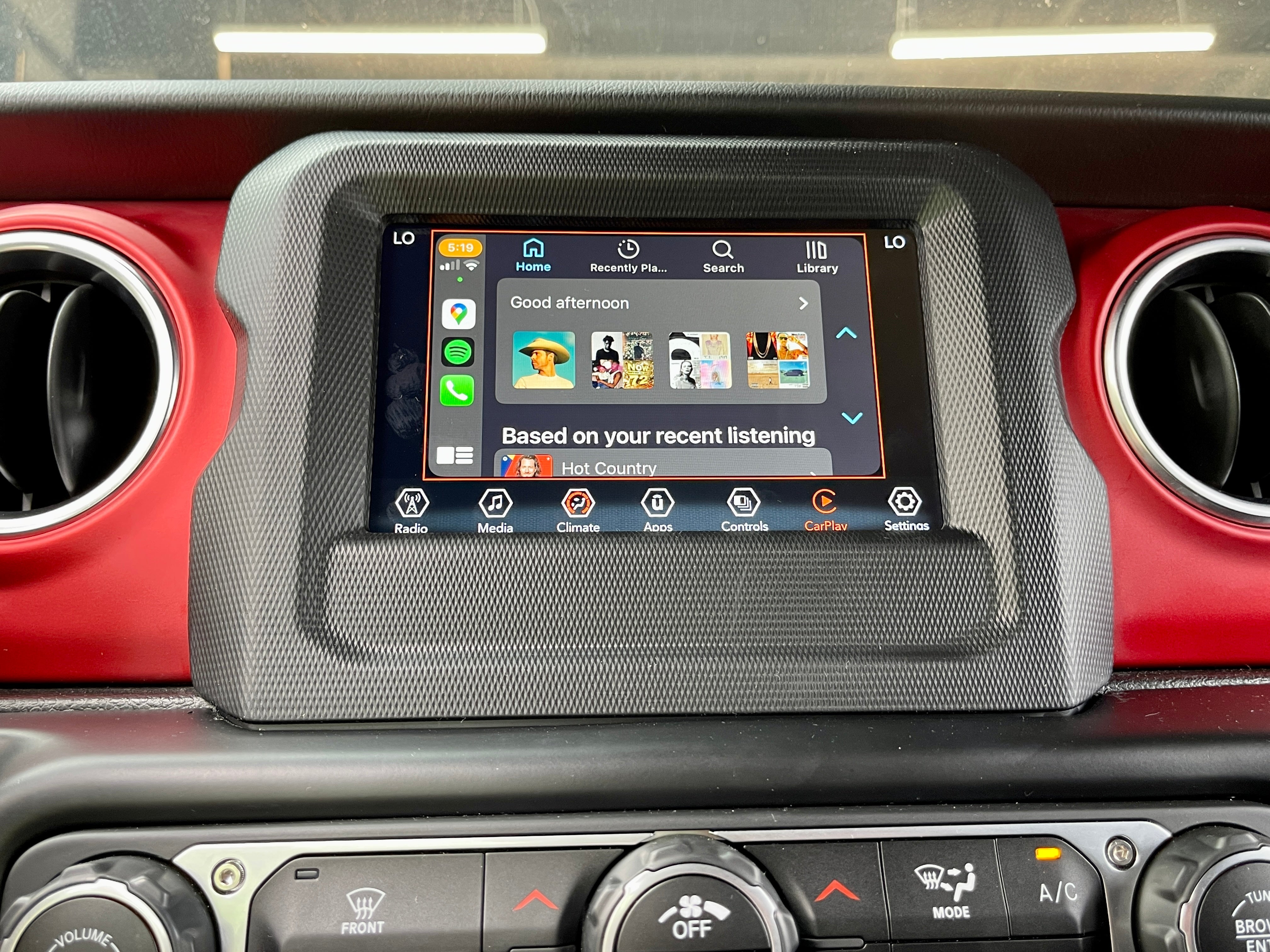 2018-2023 Jeep Wrangler JL Uconnect 4™ UAG 7" Display with Apple CarPlay™ I Android Auto™