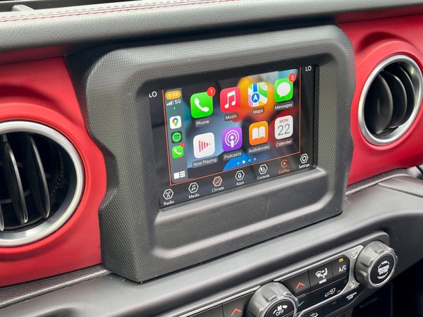 2020-2023 Jeep Gladiator JT UAG Uconnect 4 with 7-inch Display with Apple CarPlay and Android Auto Radio Upgrade