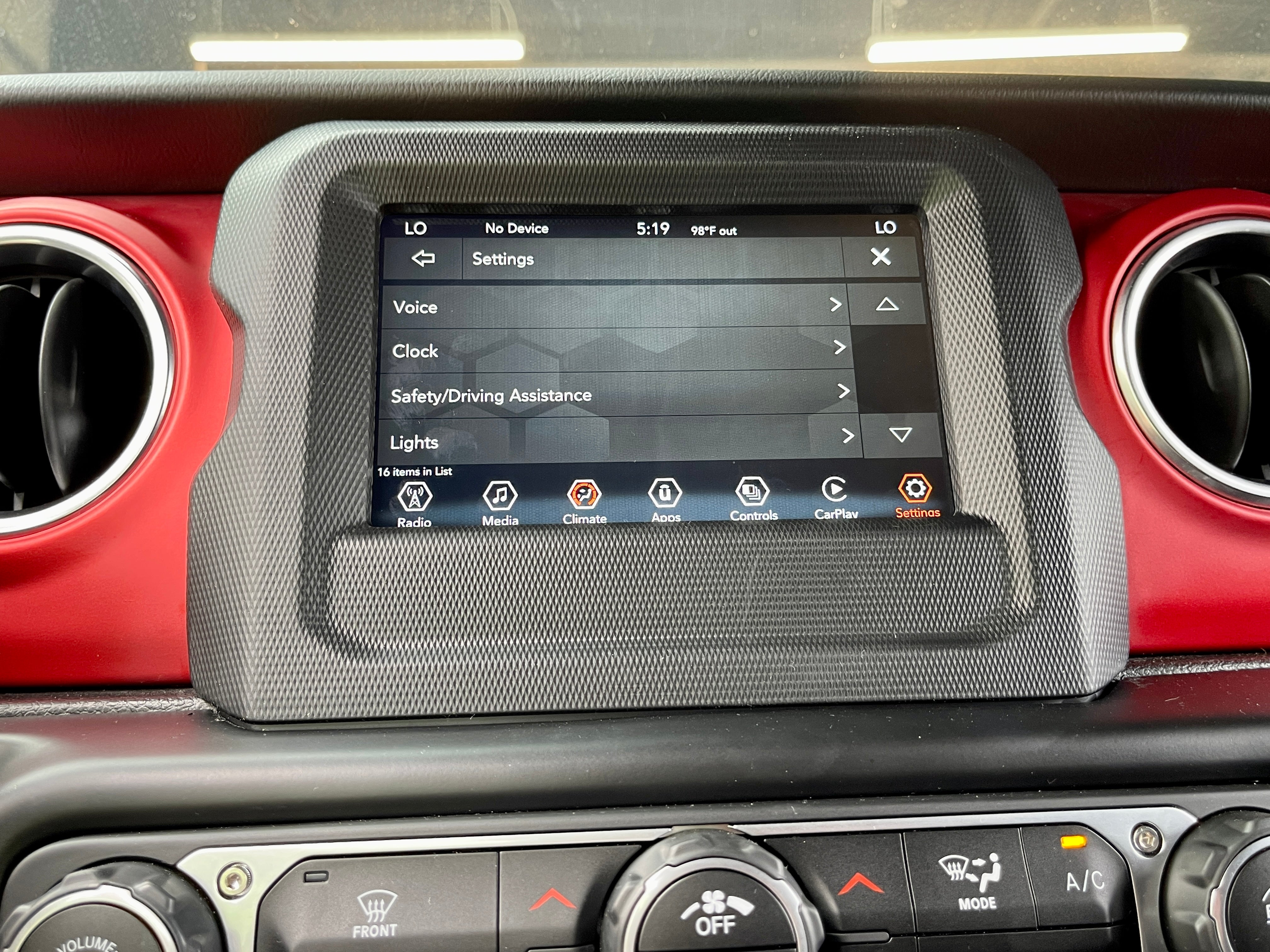2020-2023 Jeep Gladiator JT Uconnect 4™ UAG 7" Display with Apple CarPlay™ I Android Auto™
