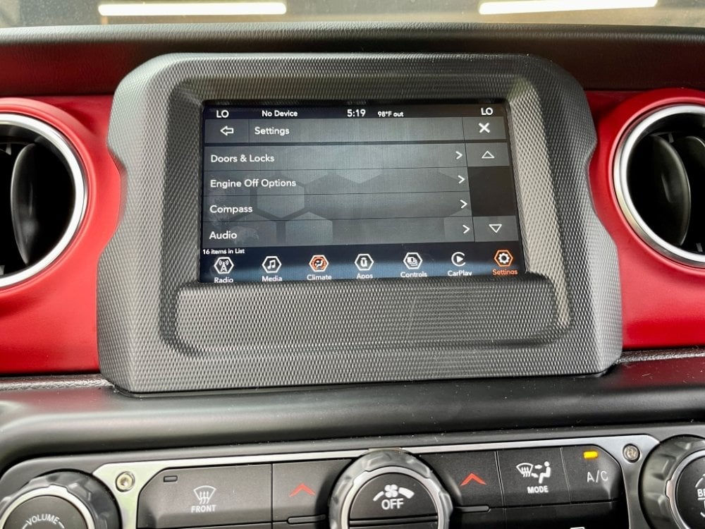 2020-2023 Jeep Gladiator JT Uconnect 4™ UAG 7" Display with Apple CarPlay™ I Android Auto™