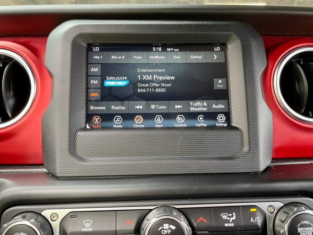 2020-2023 Jeep Gladiator JT Uconnect 4™ UAG 7" Display with Apple CarPlay™ I Android Auto™