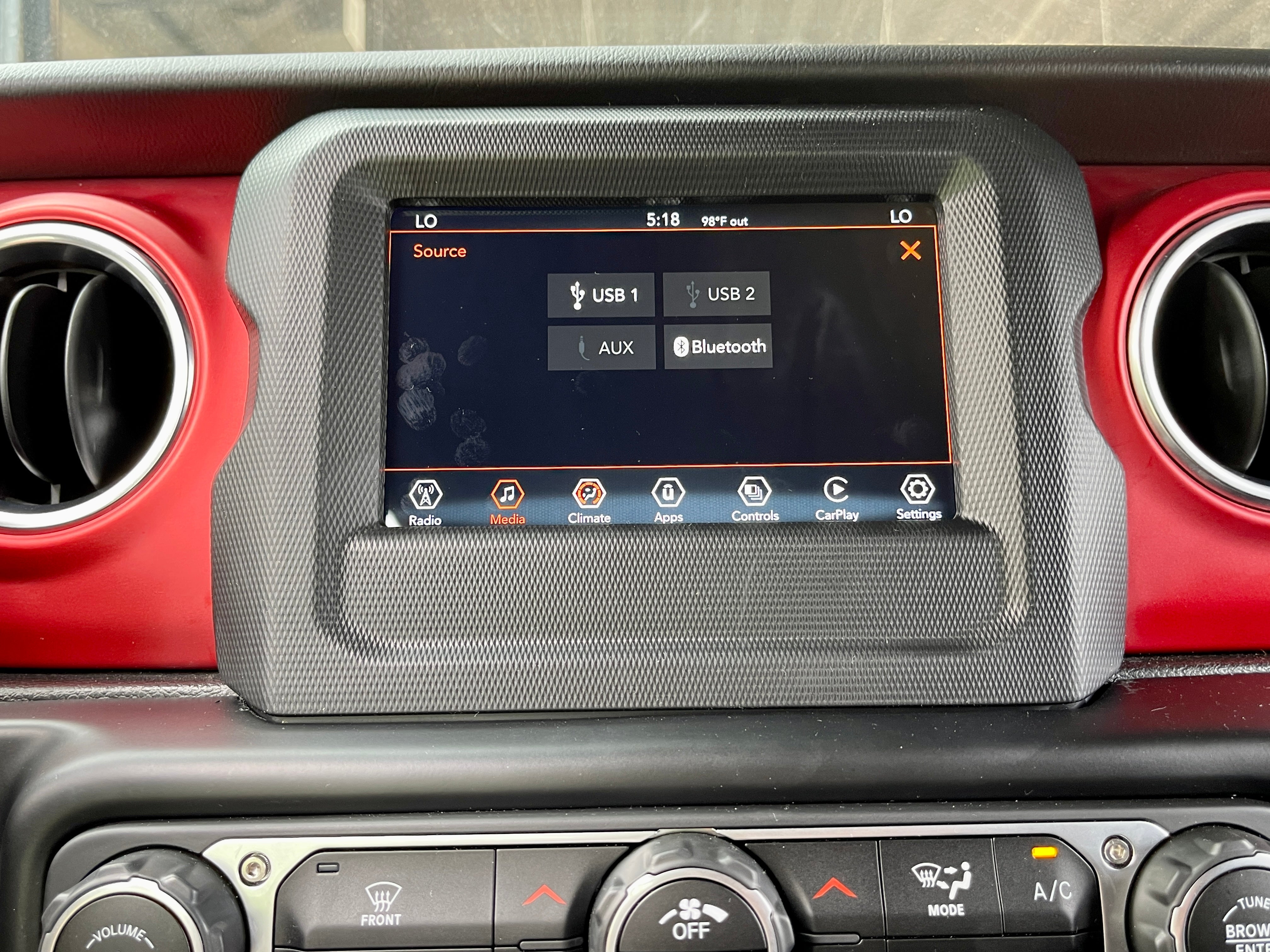 2020-2023 Jeep Gladiator JT Uconnect 4™ UAG 7" Display with Apple CarPlay™ I Android Auto™