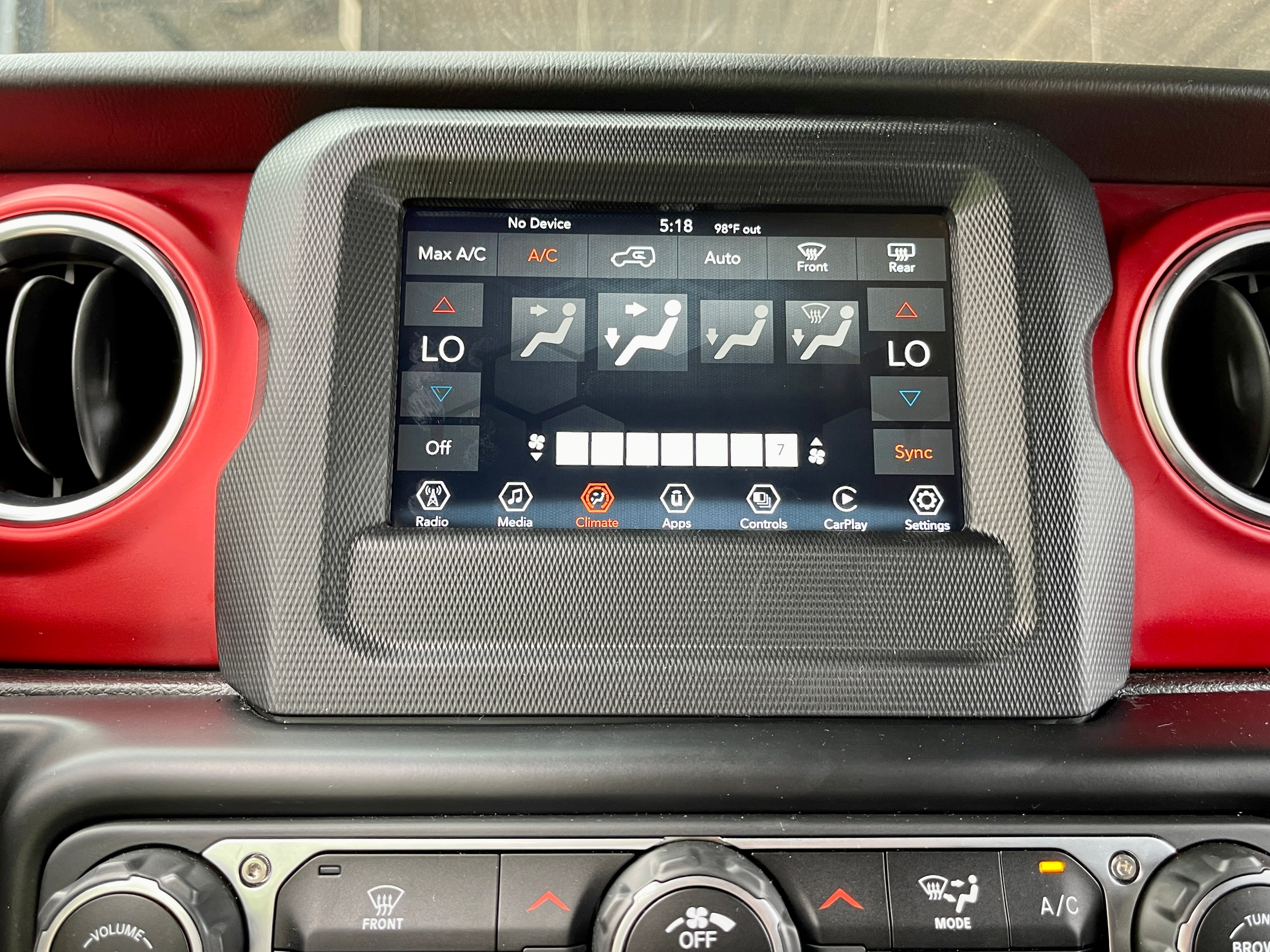 2020-2023 Jeep Gladiator JT Uconnect 4™ UAG 7" Display with Apple CarPlay™ I Android Auto™